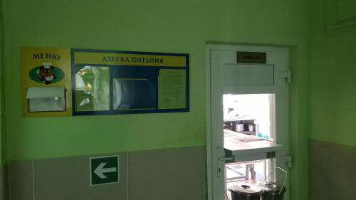 Вход в пищеблок